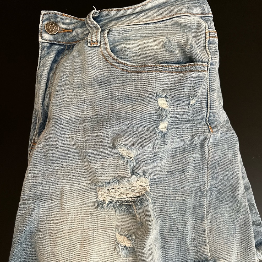 CJLA denim shorts
